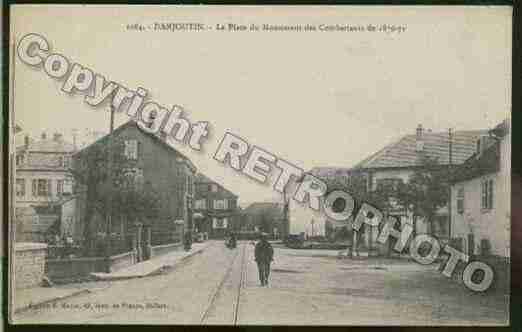 Ville de DANJOUTIN Carte postale ancienne